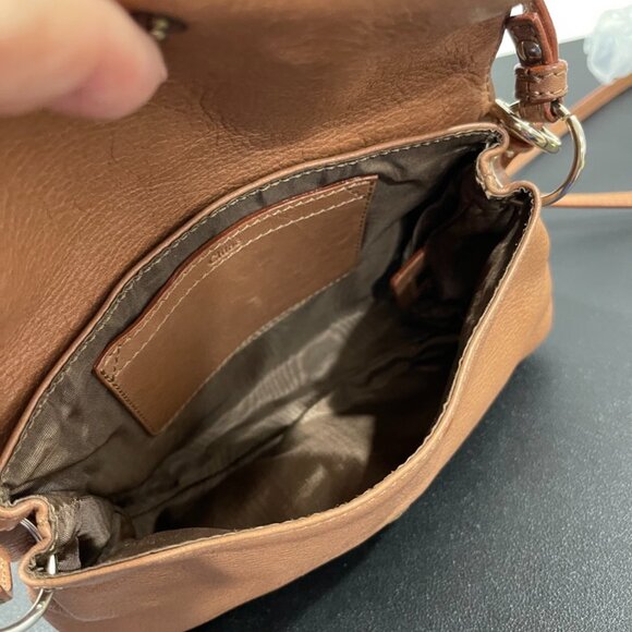 Chloe Lily 2-Way Bag Brown Leather Preloved (JB1100) - Picture 7 of 15